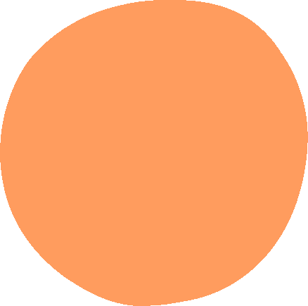 Rond orange Rond orange